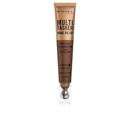 MULTITASKER WAKE ME UP corrector y base de maquillaje Tiramisu 20 ml by RIMMEL LONDON for Unisex