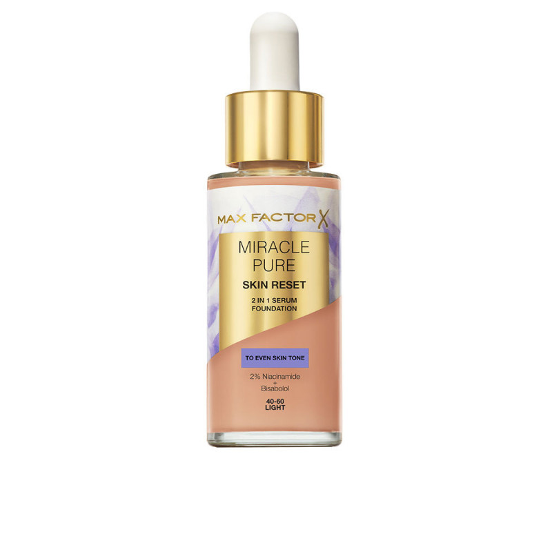 MIRACLE PURE serum con color 40 60 Light 30 ml by MAX FACTOR for Unisex