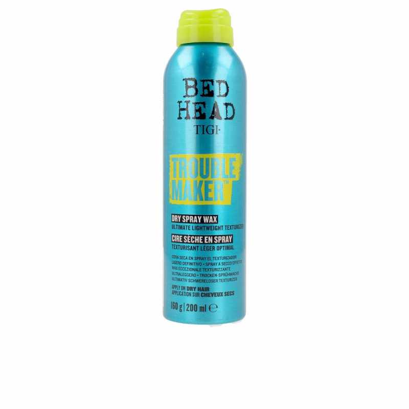 BED HEAD trouble maker dry spray wax 200 ml by TIGI for Unisex BED HEAD trouble maker dry spray wax 200 ml by TIGI for Unisex
