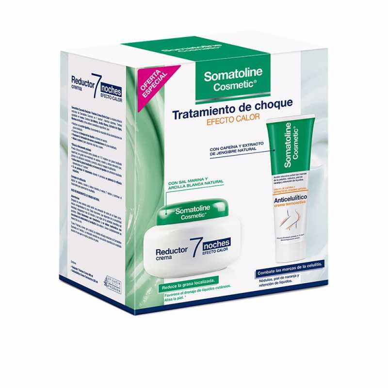 TRATAMIENTO CHOQUE ULTRA INTENSIVO EFECTO CALOR LOTE 2 pz by SOMATOLINE COSMETIC for Unisex