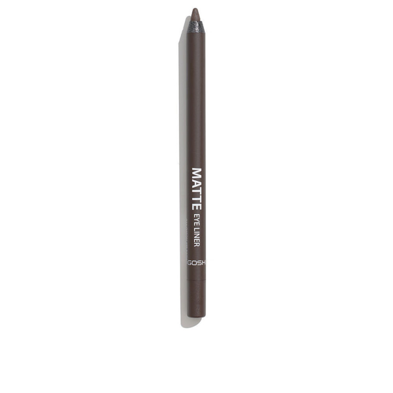 MATTE eye liner 014 Chocolate Brown 12 gr by GOSH for Unisex