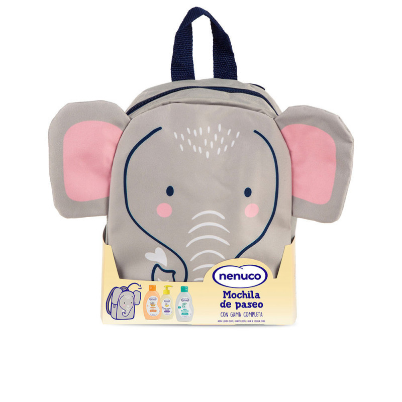MOCHILA ELEFANTITO ESTUCHE 4 pz by NENUCO for Unisex