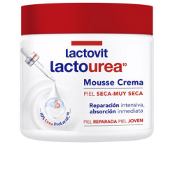 LACTO-UREA MOUSSE CREME cara & cuerpo 400 ml by LACTOVIT for Unisex