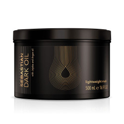 DARK OIL Mascarilla ligera y nutritiva 500 ml by SEBASTIAN PROFESSIONALS for Unisex