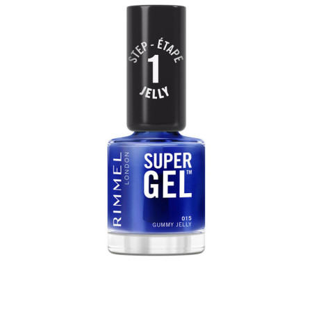 SUPER GEL esmalte de unas 15 Gummy Jelly 12 ml by RIMMEL LONDON for Woman