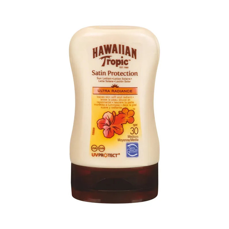 Hawaiian Tropic Satin Protection Ultra Radiance Spf30 Sun Lotion 100ml