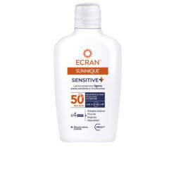 ECRAN SUNNIQUE SENSITIVE leche SPF50+ 200 ml by ECRAN for Unisex