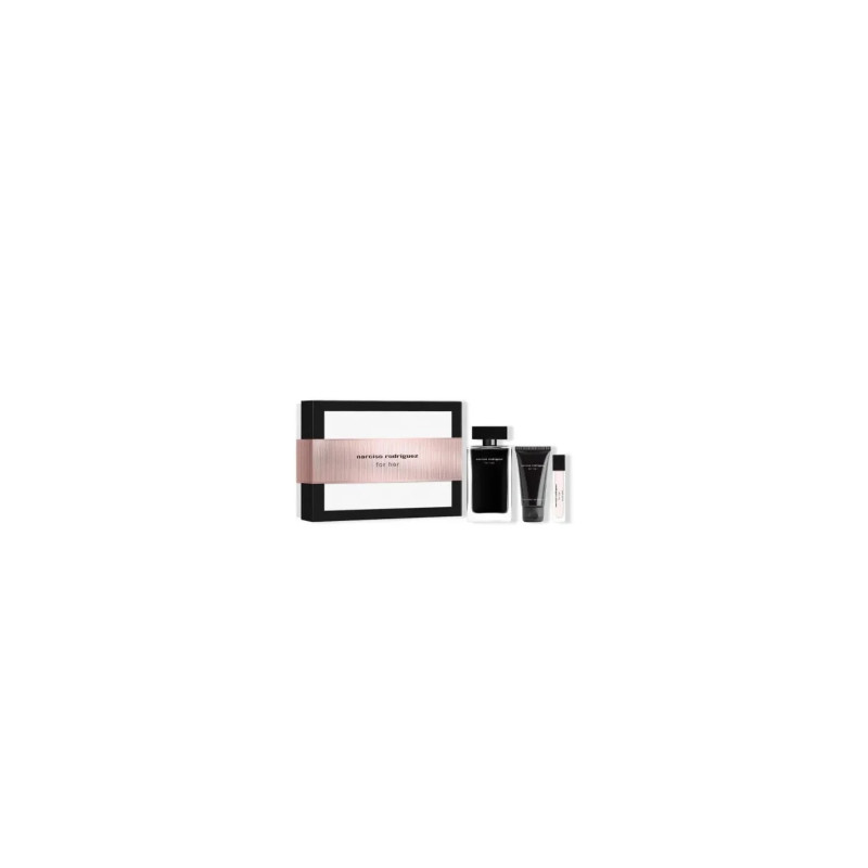 Set Narciso Rodriguez For Her Edt 100ml Body 50ml Edt 10ml