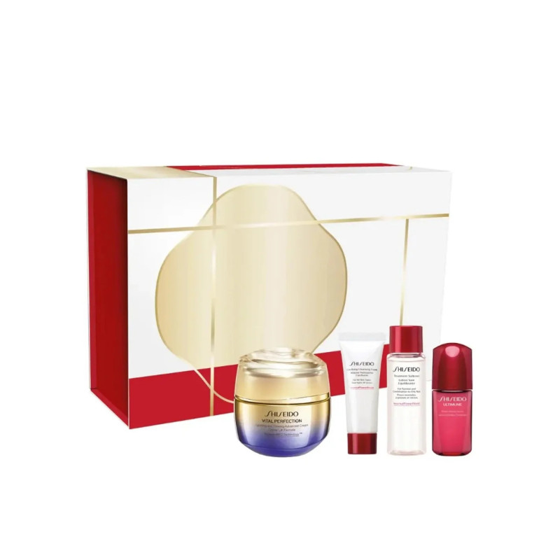 Shiseido Vital Perfection Uplifting y Firming Cream Estuche 4 Piezas