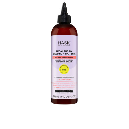 TEXTURE solución anti caída con agua de arroz 355 ml by HASK for Unisex