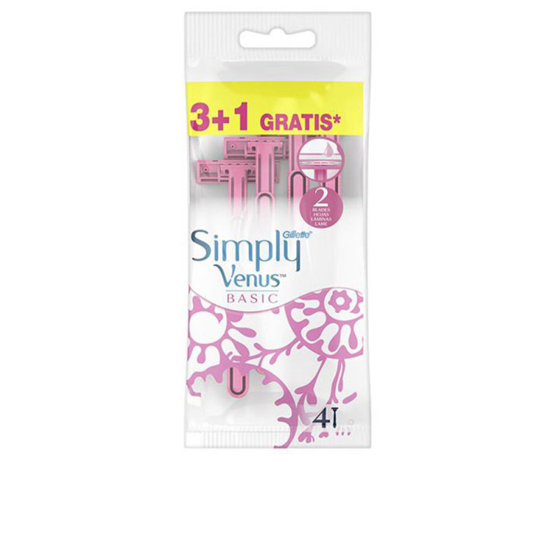 VENUS 2 SIMPLY BASIC maquinilla desechable 4 u by GILLETTE for Woman