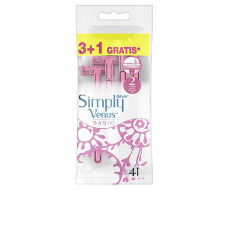 VENUS 2 SIMPLY BASIC maquinilla desechable 4 u by GILLETTE for Woman