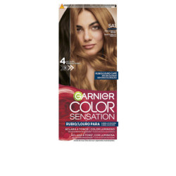 COLOR SENSATION tinte rubio luminoso sin decoloracion para cabello oscuro Louro Cafe 5 u by GARNIER for Unisex