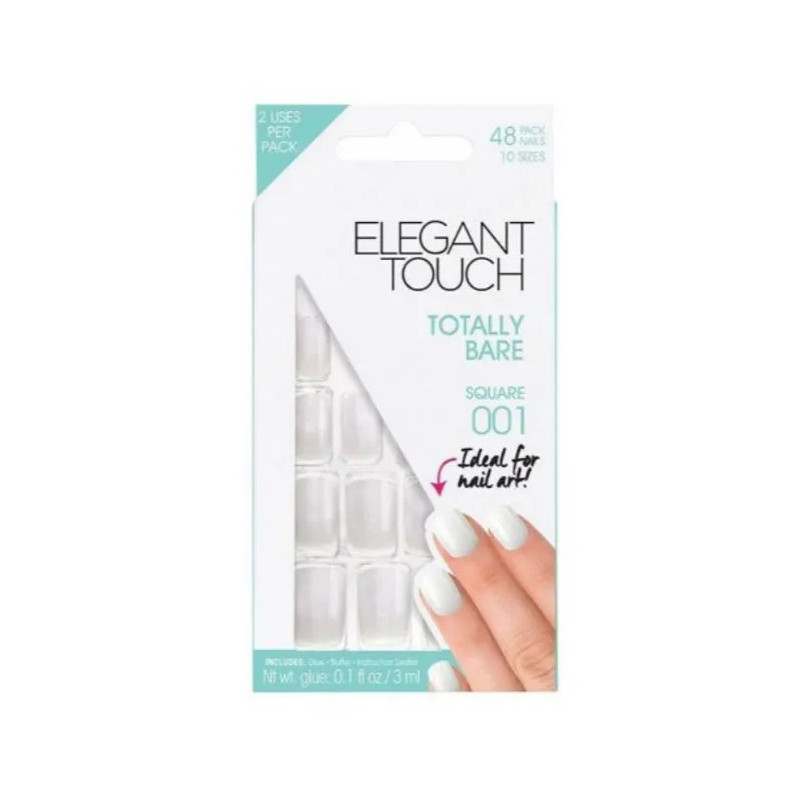 Elegant Touch Totally Bare Square 001