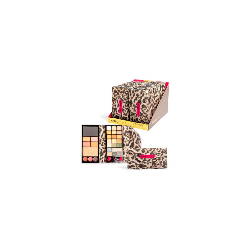 Magic Studio Powerful Cosmetics Magic Studio Wild Safari Savage Cartera 21 Sombras