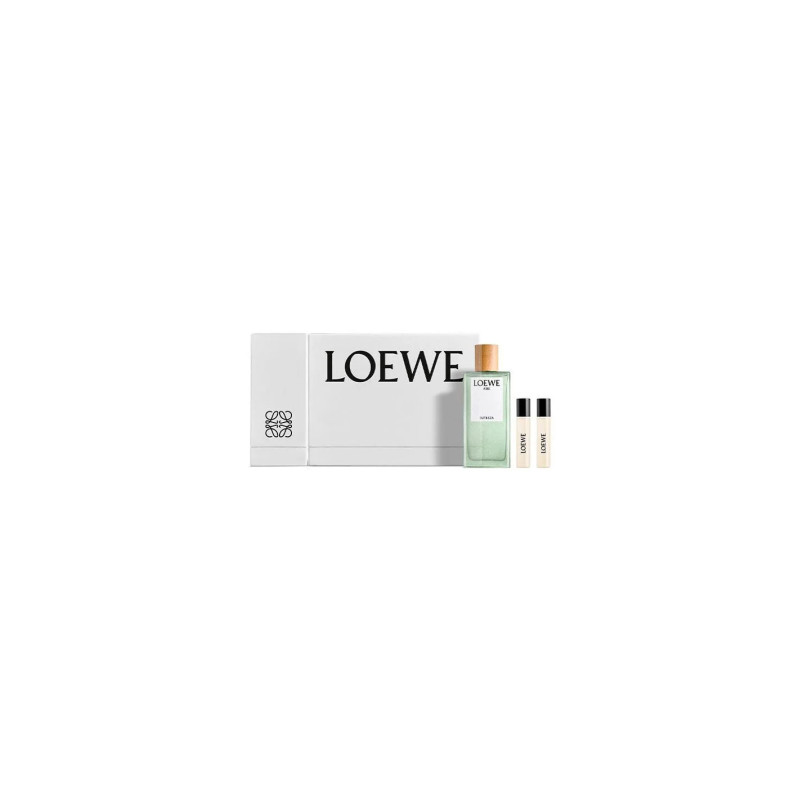 Loewe Set Aire Sutileza Edt 100ml Edt 10ml Solo Ella Elixir 10ml