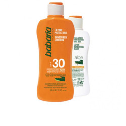 SOLAR ALOE VERA SPF30 LECHE lote by BABARIA for Unisex