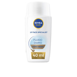 SUN FLUIDO DIARIO proteccion facial SPF50 tono medio 40 ml by NIVEA for Unisex