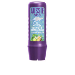 SOS 1 MINUTE MIRACLE COLOR RESCUE mask 250 ml by AUSSIE for Unisex