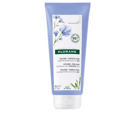 VOLUME conditioner with flax fiber 200 ml by KLORANE for Unisex