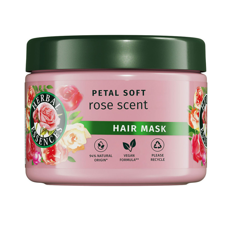 ROSAS mascarilla suavidad 500 ml by HERBAL ESSENCES for Unisex