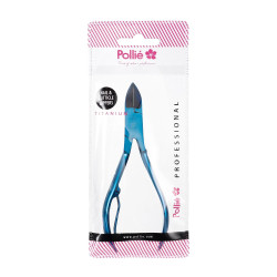 Eurostil Titanio Corta-Uñas Azul 11cm 1un