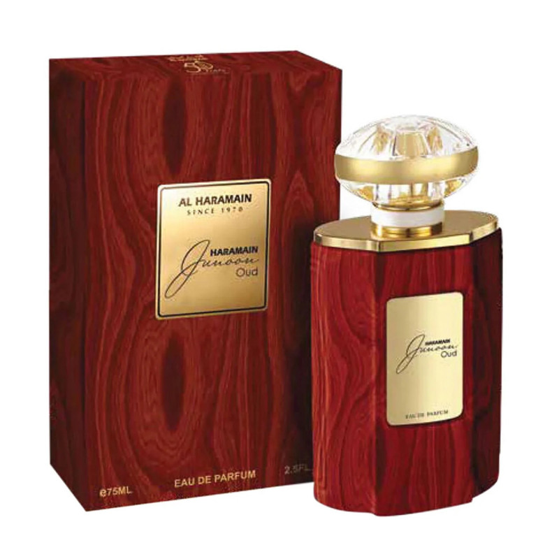 Al Haramain Junoon Oud Eau De Parfum 75ml Spray