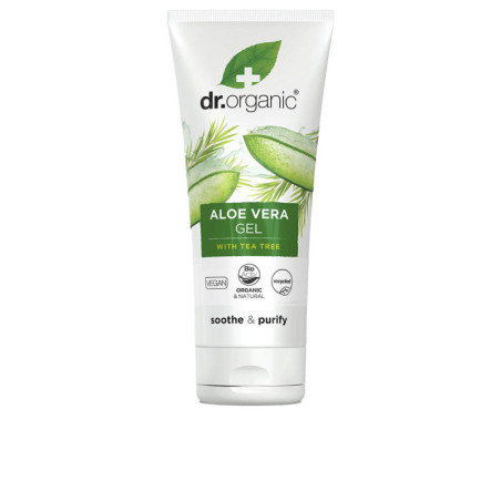 ALOE VERA gel con arbol del té 200 ml by DR. ORGANIC for Unisex