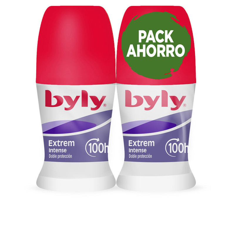 EXTREM INTENSE 100H DEO ROLL-ON LOTE 2 x 50 ml by BYLY for Unisex
