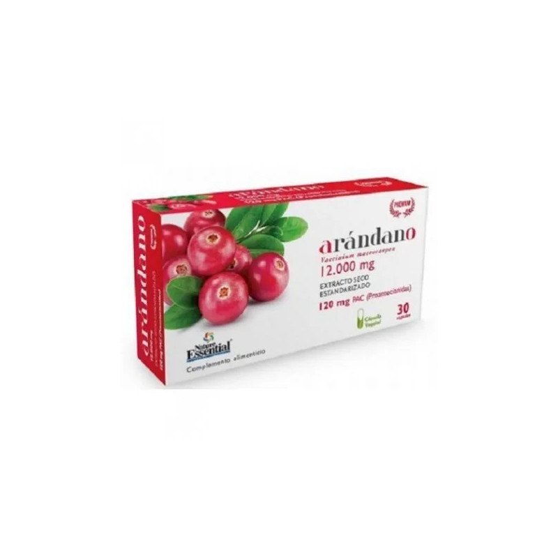 Nature Ess Arandano Rojo 120 Pac Ext Seco 30 Vcaps Blister