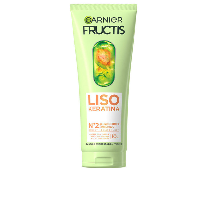 FRUTICS Nº2 acondicionador liso keratina 200 ml by GARNIER for Unisex