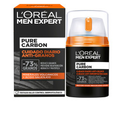 MEN EXPERT pure charcoal cuidado diario antigranos 50 ml by L'ORÉAL PARIS for Man