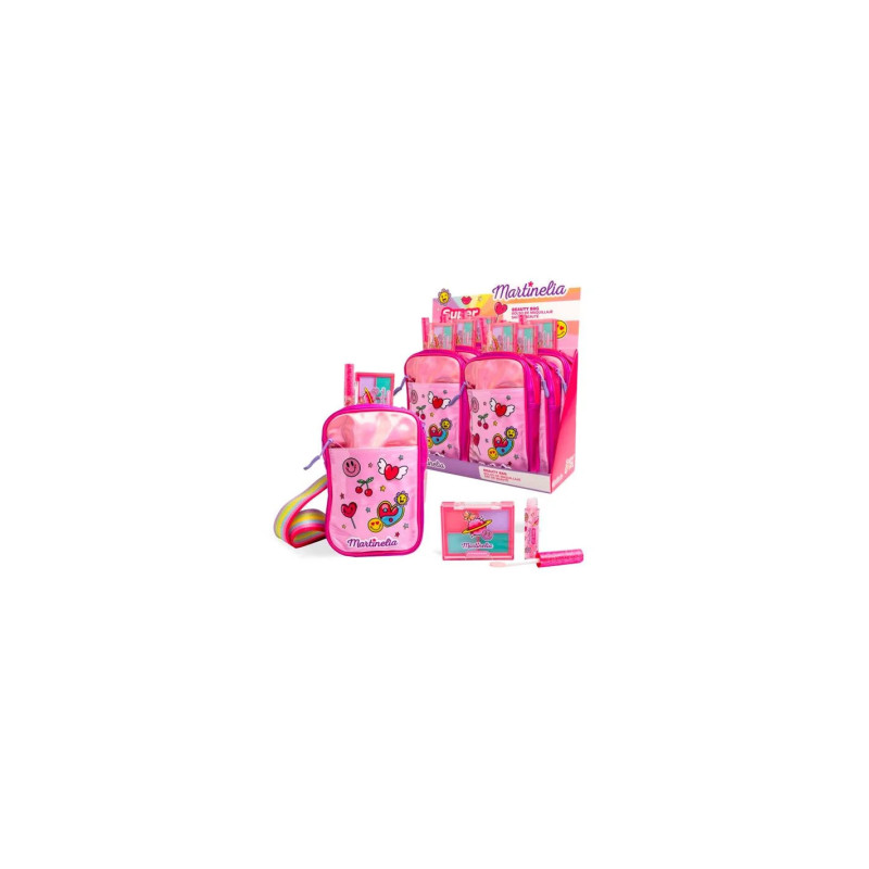 Martinelia Bolsito Cruzado Cosmetica Rosa