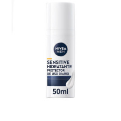 MEN SENSITIVE crema hidratante SPF30 50 ml by NIVEA for Unisex
