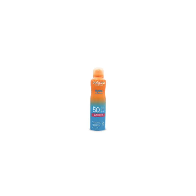 Babaria Sol Hydra Protector Solar Aloe Sfp50 Bruma Spray 200ml