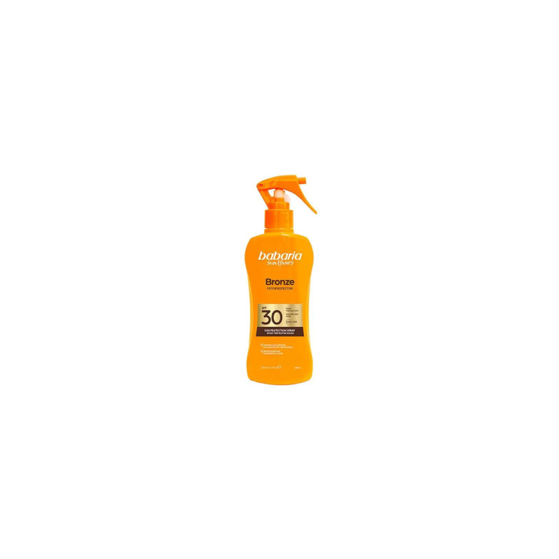Babaria Sol Bronze Protector Solar Aloe Spray Spf30 200ml
