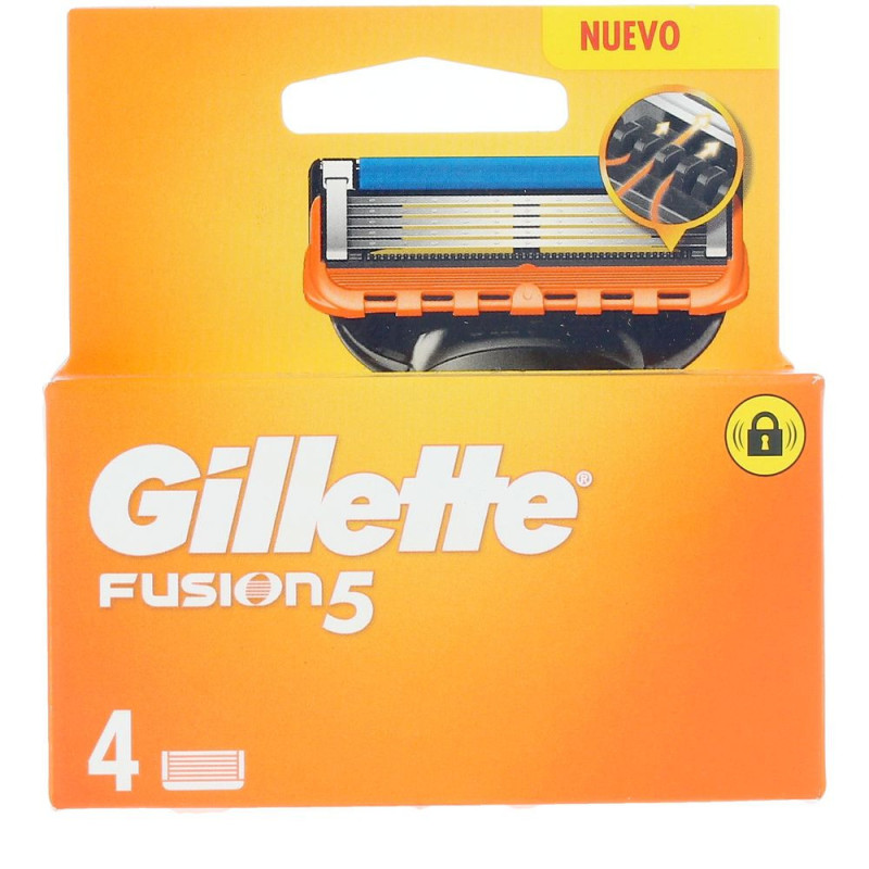 FUSION 5 cargador recambios 4 u by GILLETTE for Man