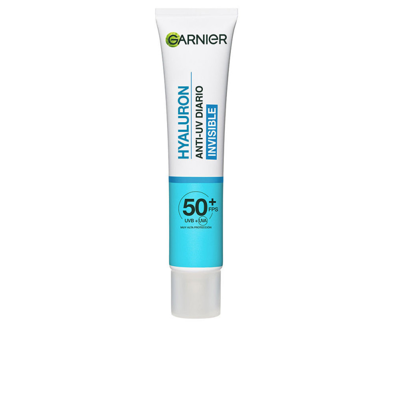 HYALURON ANTI-UV protector solar diario invisible SPF50 40 ml by GARNIER for Unisex