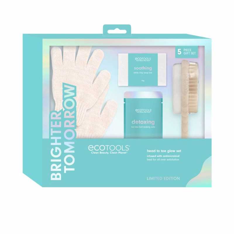 BRIGHTER TOMORROW GLOW HEAD TO TOE lote 4 pz by ECOTOOLS for Unisex BRIGHTER TOMORROW GLOW HEAD TO TOE lote 4 pz by ECOTOOLS for Unisex