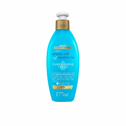 Crema para peinar el cabello TAME SHINE con aceite de argan 177 ml by OGX for Unisex