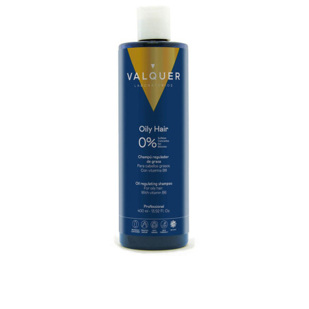 OILY HAIR 0% champú regulador de grasa 400 ml by VALQUER for Unisex