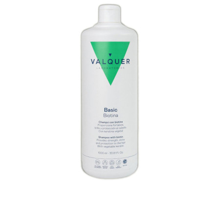 BASIC BIOTINA champú con biotina 1000 ml by VALQUER for Unisex