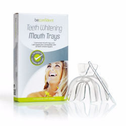 TEETH WHITENING mouth trays 3 u by BECONFIDENT for Unisex