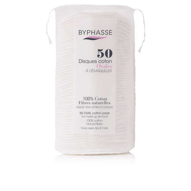 DISCOS ALGODÓN ovales desmaquillantes 50 u by BYPHASSE for Woman DISCOS ALGODÓN ovales desmaquillantes 50 u by BYPHASSE for Woman