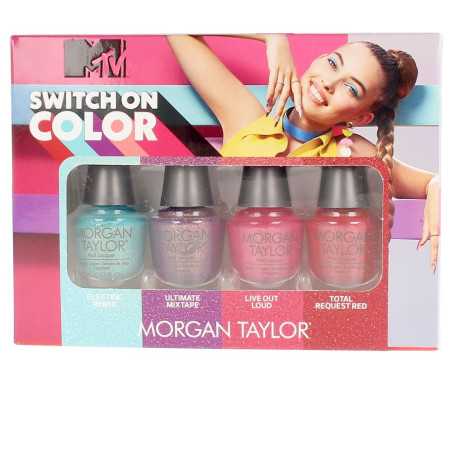 SWITCH ON COLOR lote 4 pz by MORGAN TAYLOR for Unisex