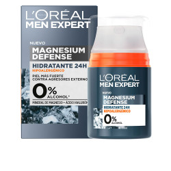 MEN EXPERT MAGNESIUM DEFENSE hidratante 24 h 50 ml by L'ORÉAL PARIS for Man