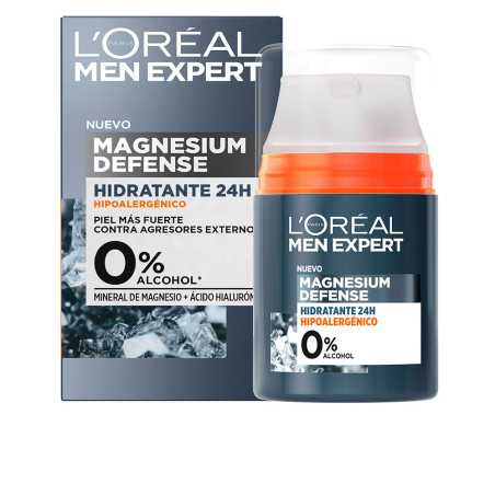 MEN EXPERT MAGNESIUM DEFENSE hidratante 24 h 50 ml by L'ORÉAL PARIS for Man
