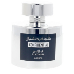 CONFIDENTIAL PLATINUM edp vapo 100 ml by LATTAFA for Man
