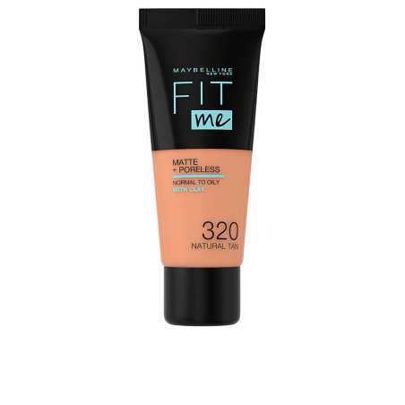 FIT ME MATTEPORELESS foundation 320 natural tan by MAYBELLINE for Unisex