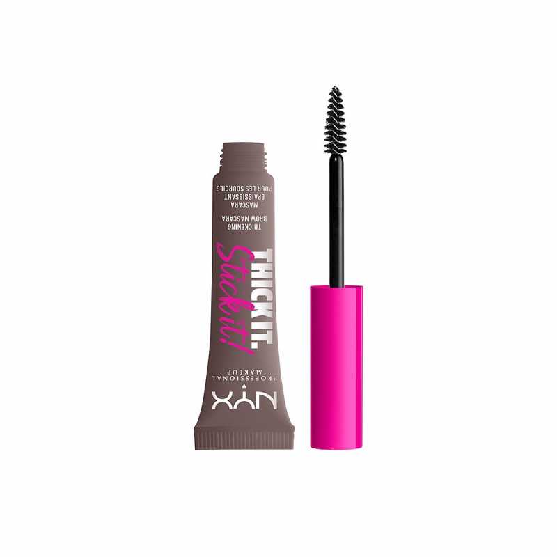 THICK IT STICK IT brow mascara 05 cool ash brown 1 u by NYX PROFESSIONAL MAKE UP for Unisex THICK IT STICK IT brow mascara 05 cool ash brown 1 u by NYX PROFESSIONAL MAKE UP for Unisex